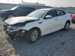 2018 Kia Optima Lx White vin: 5XXGT4L36JG251821