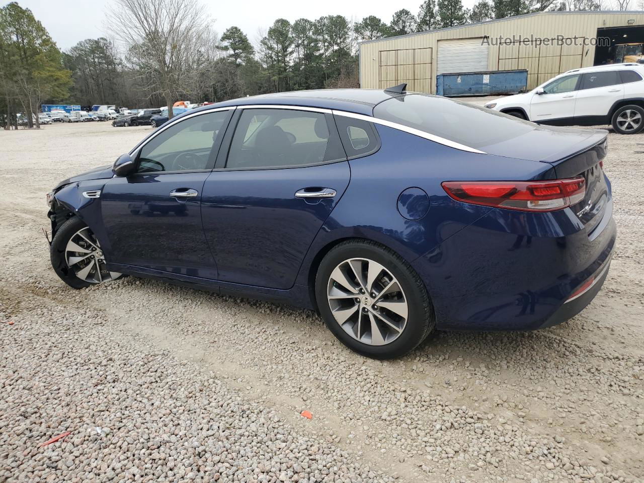 2018 Kia Optima Lx Blue vin: 5XXGT4L36JG255335