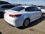 2018 Kia Optima Lx White vin: 5XXGT4L36JG267551