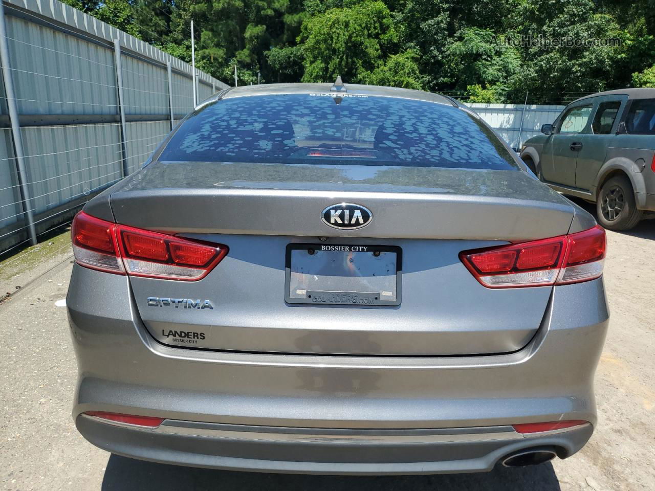 2016 Kia Optima Lx Charcoal vin: 5XXGT4L37GG009502