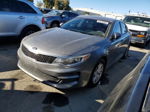 2016 Kia Optima Lx Gray vin: 5XXGT4L37GG016370