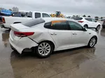 2016 Kia Optima Lx White vin: 5XXGT4L37GG020970