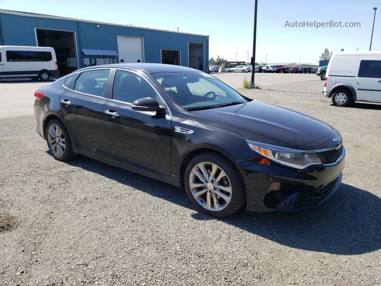 2016 Kia Optima Lx Black vin: 5XXGT4L37GG031581