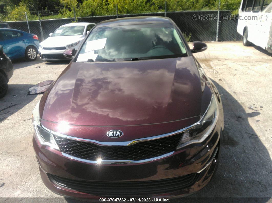 2016 Kia Optima Lx Brown vin: 5XXGT4L37GG074222