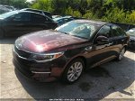 2016 Kia Optima Lx Brown vin: 5XXGT4L37GG074222