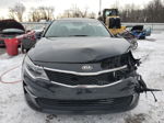 2016 Kia Optima Lx Black vin: 5XXGT4L37GG076455