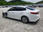 2016 Kia Optima Lx White vin: 5XXGT4L37GG082725