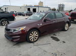 2016 Kia Optima Lx Maroon vin: 5XXGT4L37GG082806