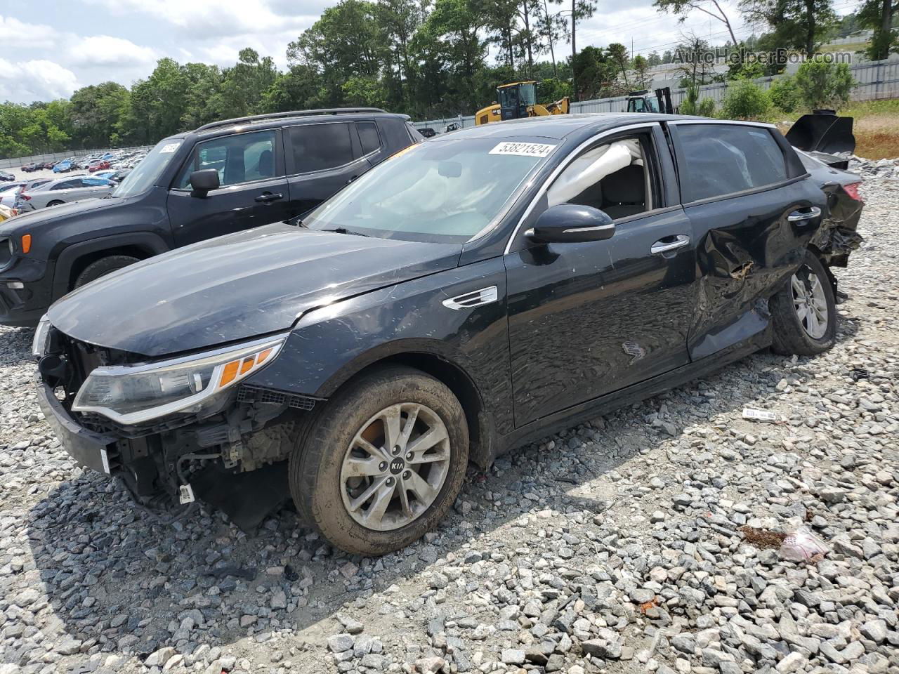 2016 Kia Optima Lx Black vin: 5XXGT4L37GG117165