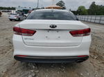 2017 Kia Optima Lx White vin: 5XXGT4L37HG133612