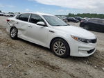 2017 Kia Optima Lx White vin: 5XXGT4L37HG133612