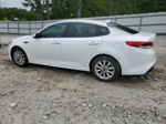 2017 Kia Optima Lx White vin: 5XXGT4L37HG133612