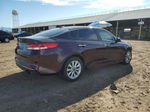 2017 Kia Optima Lx Maroon vin: 5XXGT4L37HG153911