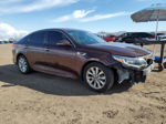 2017 Kia Optima Lx Maroon vin: 5XXGT4L37HG153911