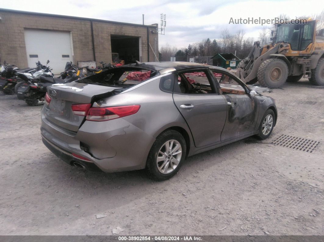 2017 Kia Optima Lx Silver vin: 5XXGT4L37HG155903