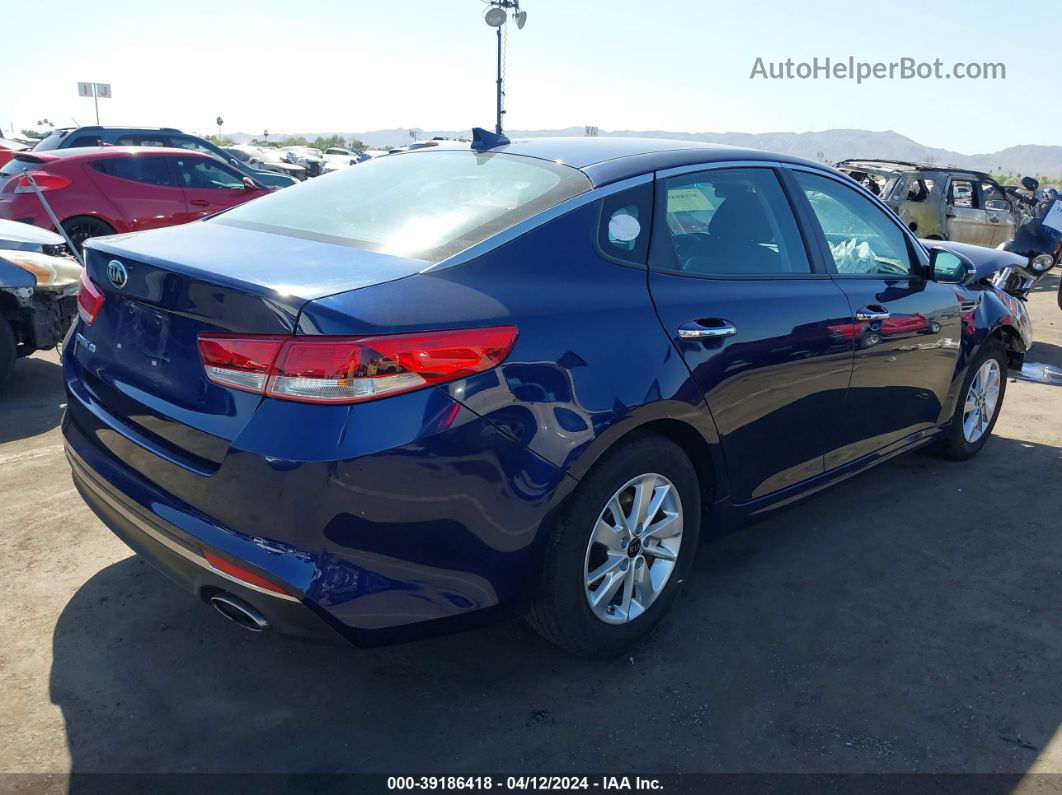 2017 Kia Optima Lx Blue vin: 5XXGT4L37HG170482