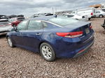 2018 Kia Optima Lx Blue vin: 5XXGT4L37JG194125