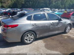 2018 Kia Optima Lx Gray vin: 5XXGT4L37JG200392