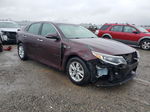 2018 Kia Optima Lx Burgundy vin: 5XXGT4L37JG220657