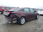 2018 Kia Optima Lx Burgundy vin: 5XXGT4L37JG220657