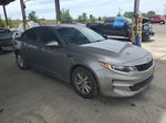 2018 Kia Optima Lx Gray vin: 5XXGT4L37JG222487