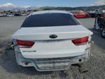 2018 Kia Optima Lx White vin: 5XXGT4L37JG235353