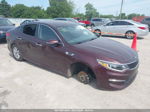 2018 Kia Optima Lx Burgundy vin: 5XXGT4L37JG240018