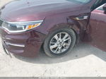 2018 Kia Optima Lx Burgundy vin: 5XXGT4L37JG240018