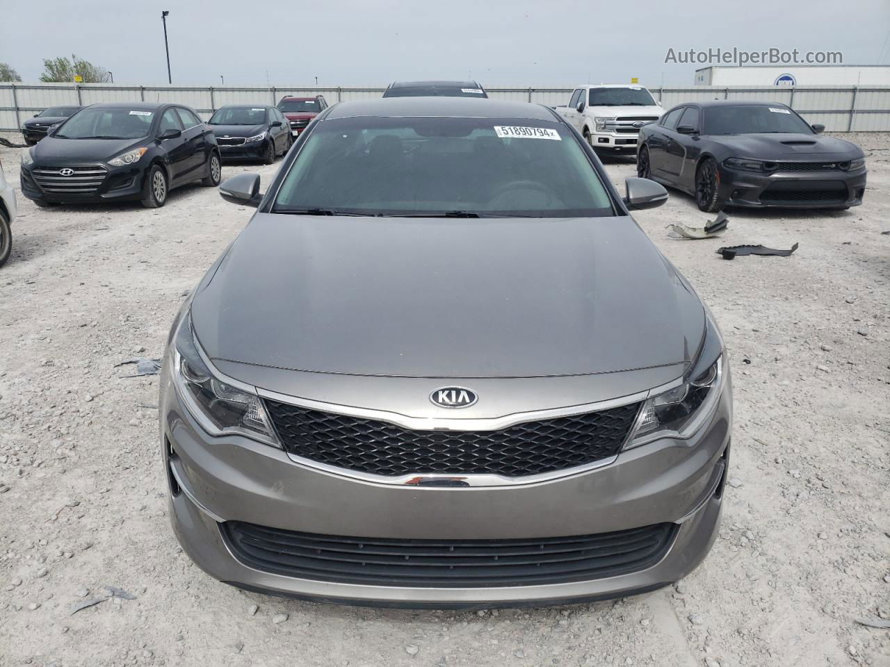 2018 Kia Optima Lx Silver vin: 5XXGT4L37JG268689