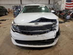 2018 Kia Optima Lx White vin: 5XXGT4L37JG271401