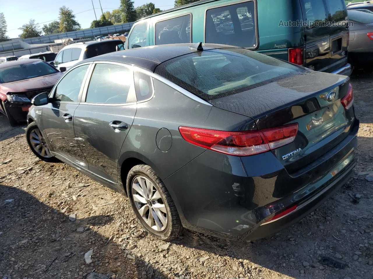 2016 Kia Optima Lx Charcoal vin: 5XXGT4L38GG003966