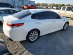 2016 Kia Optima Lx White vin: 5XXGT4L38GG006835