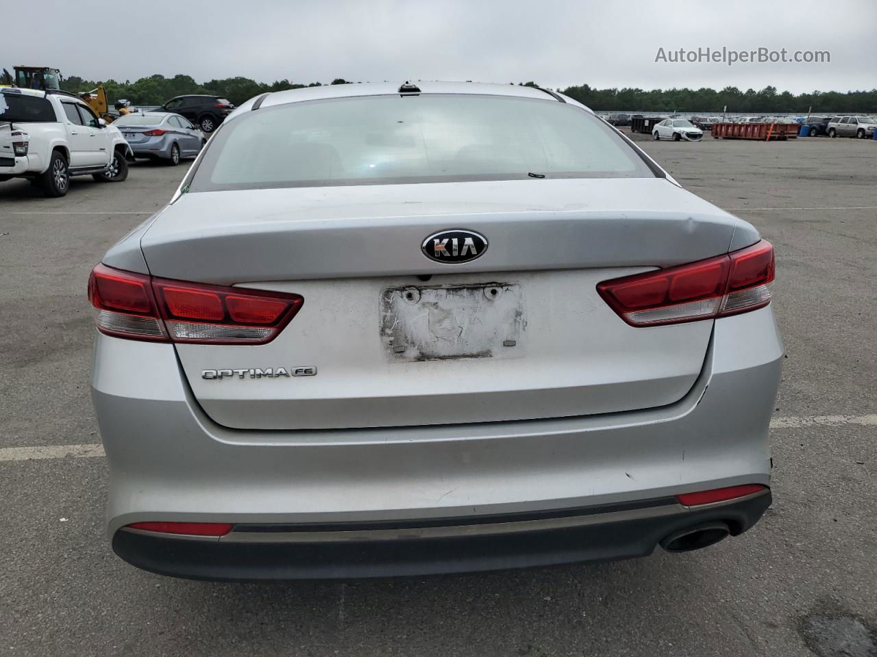 2016 Kia Optima Lx Silver vin: 5XXGT4L38GG015941