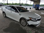 2016 Kia Optima Lx White vin: 5XXGT4L38GG019276