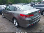 2016 Kia Optima Lx Серый vin: 5XXGT4L38GG019956