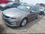 2016 Kia Optima Lx Gray vin: 5XXGT4L38GG019956