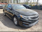 2016 Kia Optima Lx Black vin: 5XXGT4L38GG043898