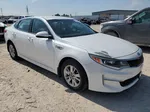 2016 Kia Optima Lx White vin: 5XXGT4L38GG056246