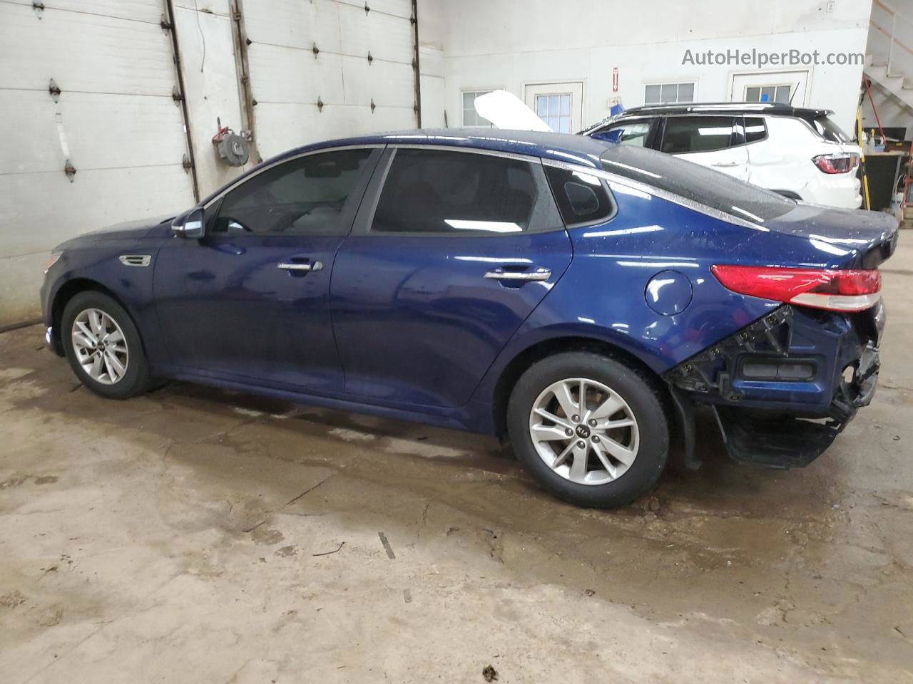 2016 Kia Optima Lx Blue vin: 5XXGT4L38GG090994