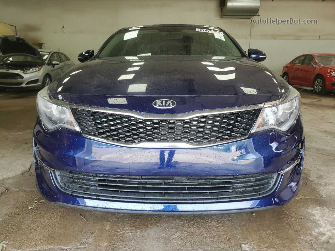 2016 Kia Optima Lx Blue vin: 5XXGT4L38GG090994