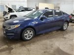 2016 Kia Optima Lx Blue vin: 5XXGT4L38GG090994