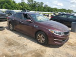 2016 Kia Optima Lx Burgundy vin: 5XXGT4L38GG101296