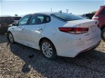 2017 Kia Optima Lx White vin: 5XXGT4L38HG119184