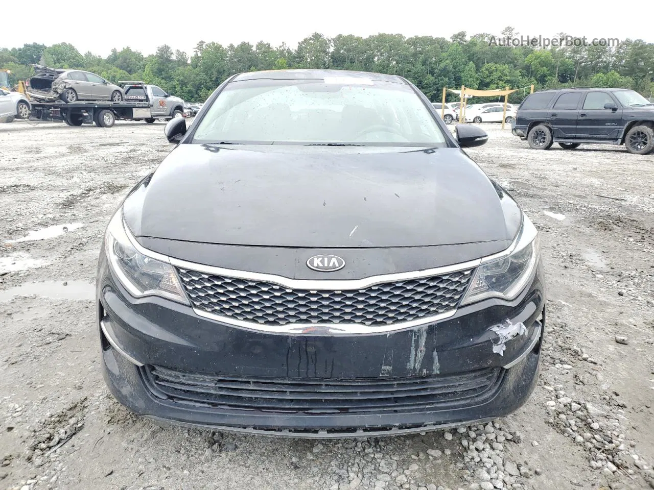 2017 Kia Optima Lx Black vin: 5XXGT4L38HG126345