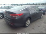 2017 Kia Optima Lx Gray vin: 5XXGT4L38HG143968