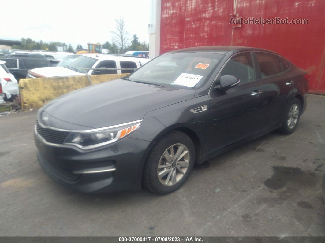 2017 Kia Optima Lx Gray vin: 5XXGT4L38HG143968