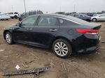 2017 Kia Optima Lx Black vin: 5XXGT4L38HG147759