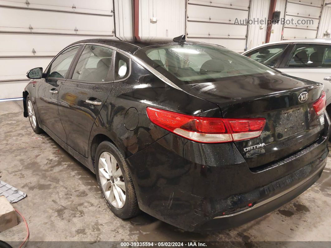 2017 Kia Optima Lx Black vin: 5XXGT4L38HG148507