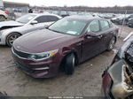 2017 Kia Optima Lx Burgundy vin: 5XXGT4L38HG160625