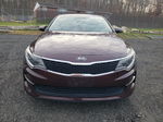 2017 Kia Optima Lx Burgundy vin: 5XXGT4L38HG164397